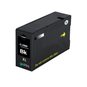 1 Go Inks Black Ink Cartridge to replace Canon PGI-1500XLBk Compatible / non-OEM for PIXMA Printers