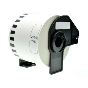 1 Go Inks Compatible Roll of Labels to replace Brother DK-22205 (Labels: Continuous Roll Size: 62mm x 30.48m)