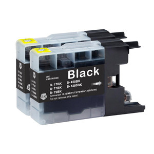 2 Go Inks Black Ink Cartridges to replace Brother LC1280Bk Compatible / non-OEM for Brother MFC Printers