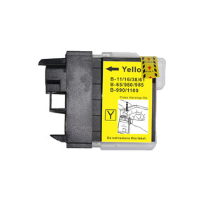 1 Go Inks Yellow Ink Cartridge to replace Brother LC980Y & LC1100Y Compatible / non-OEM for Brother DCP & MFC Printers