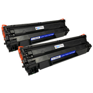 2 Go Inks Black Laser Toner Cartridges to replace HP CB435A Compatible / non-OEM for HP Laserjet Printers