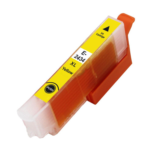 1 Go Inks Yellow Ink Cartridge to replace Epson T2434 (24XL Series) Compatible / non-OEM for Epson Expression Photo Printers
