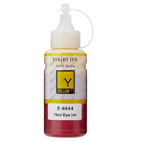 1 Go Inks Yellow Ink Bottle to replace Epson T6644 Compatible / non-OEM  for EcoTank Printers