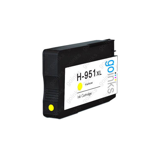 1 Go Inks Yellow Compatible Printer Ink Cartridge to replace HP 951Y (XL Capacity) Compatible / non-OEM for HP Photosmart Printers