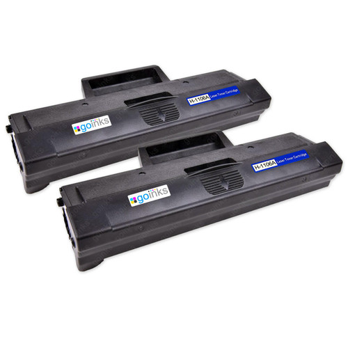 2 Go Inks Black Laser Toner Cartridges to replace HP W1106A (106A) Compatible/non-OEM for HP Laserjet Pro Printers