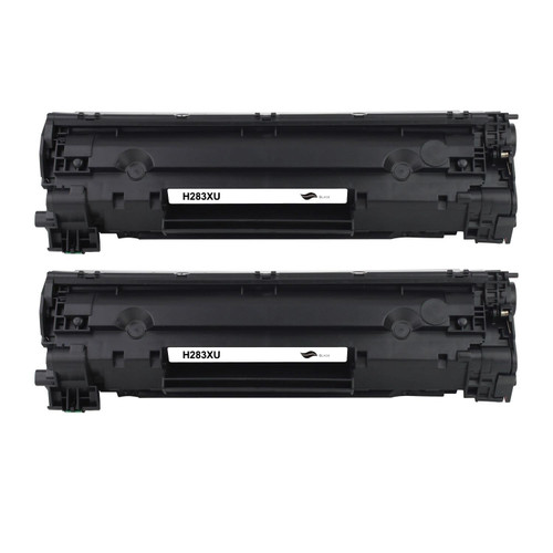 2 Go Inks BlackXL  Laser Toner Cartridges to replace HP CF283X (83X) Compatible / non-OEM for HP Laserjet Pro Printers 2 Go Inks BlackXL  Laser Toner Cartridges to replace HP CF283X (83X) Compatible / non-OEM for HP Laserjet Pro Printers