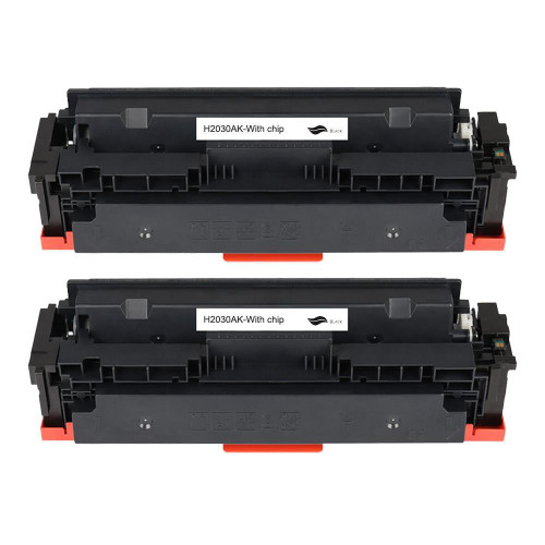 Go Inks 2 Go Inks Black Laser Toner Cartridges to replace HP W2030A (415A) Compatible / non-OEM for HP Laserjet Pro & Enterprise Printers 