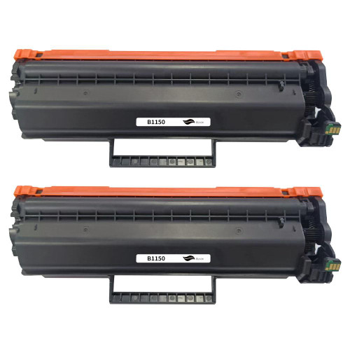 2 Go Inks Black Laser Toner Cartridges to replace Brother TN1150 Compatible / non-OEM for Brother DCP, MFC & HL Printers