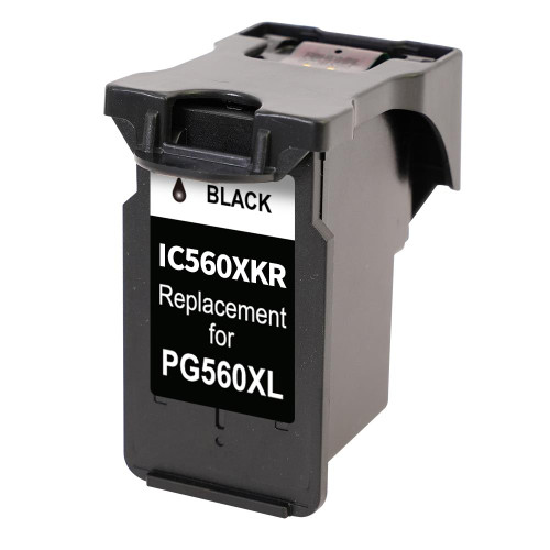 Remanufactured PG-560XL Black Ink Cartridge replacement for Canon Printers - 400 Pages