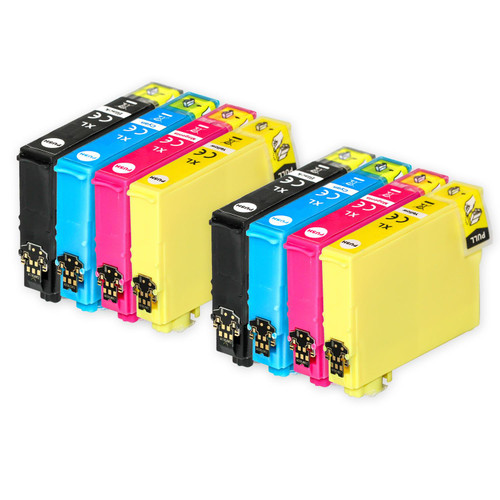 2 Go Inks Set of 4 Ink Cartridges to replace Epson T1295  Compatible / non-OEM for Epson Stylus Office Printers (8 Inks)