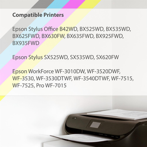 Compatible Epson T1301 Black Ink Cartridge from Go Inks (4 Inks)