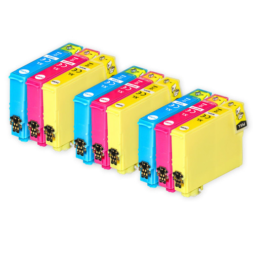 3 Go Inks Set of 3 Ink Cartridges to replace Epson T2996 (29XL Series) C/M/Y Compatible / non-OEM for Epson Expression Home Printers (9 Inks)