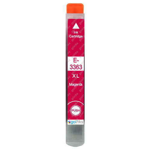 1 Go Inks Magenta Ink Cartridge to replace Epson T3363 (33XL Series) Compatible / non-OEM for Epson Expression Premium Printers