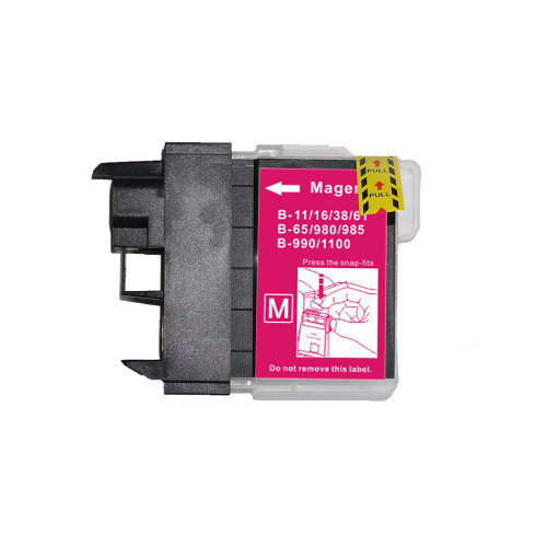 1 Go Inks Magenta Ink Cartridge to replace Brother LC980M & LC1100M Compatible / non-OEM for Brother DCP & MFC Printers