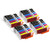 4 Go Inks Set of 5 Ink Cartridges to replace Canon PGI-550 & CLI-551 Compatible / non-OEM for PIXMA Printers (20 Pack)