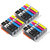 3 Go Inks Set of 5 Ink Cartridges to replace Canon PGI-570 & CLI-571 Compatible / non-OEM for PIXMA Printers (15 Pack)