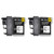 2 Go Inks Black Ink Cartridges to replace Brother LC985Bk Compatible / non-OEM for Brother DCP & MFC Printers