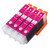 4 Go Inks Magenta Ink Cartridges to replace Epson T2433 (24XL Series) Compatible / non-OEM for Epson Expression Photo Printers