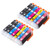 2 Go Inks Set of 6 + extra Black Ink Cartridges to replace Epson T2438+T2431 (24XL Series) Compatible / non-OEM for Epson Workforce Printers (14 Inks)