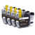4 Go Inks Black Ink Cartridges to replace Brother LC3211BK Compatible / non-OEM for Brother DCP & MFC Printers