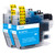 2 Go Inks Cyan Ink Cartridges to replace Brother LC3211C Compatible / non-OEM for Brother DCP & MFC Printers