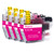 4 Go Inks Magenta Ink Cartridges to replace Brother LC3211M Compatible / non-OEM for Brother DCP & MFC Printers