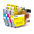 1 Go Inks Set of 3 C/M/Y Ink Cartridges to replace Brother LC3211 Compatible / non-OEM for Brother DCP & MFC Printers (3 Inks)