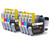 2 Go Inks Set of 4 Cartridges to replace Brother LC3211 Compatible / non-OEM for Brother DCP & MFC Printers (8 Inks)