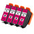 4 Go Inks Magenta Ink Cartridges to replace Epson 378XLM Compatible / non-OEM for Epson Expression Photo Printers