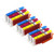 3 Go Inks C/M/Y Set of 3 Ink Cartridges to replace Canon CLI-581 Compatible / non-OEM for PIXMA Printers (9 Pack)
