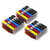 3 Go Inks Set of 5 Ink Cartridges to replace Canon PGI-580  & CLI-581 Compatible / non-OEM for PIXMA Printers (15 Pack)