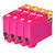 4 Go Inks Magenta Ink Cartridges to replace Epson 502XLM Compatible / non-OEM for Epson WorkForce & Expression Printers
