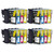 4 Go Inks Set of 4 Cartridges to replace Brother LC980 & LC1100 Compatible / non-OEM for Brother DCP & MFC Printers (16 Inks)