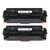 Go Inks 2 Go Inks Black Laser Toner Cartridges to replace HP W2030A (415A) Compatible / non-OEM for HP Laserjet Pro & Enterprise Printers 