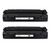 2 Go Inks Black XL Laser Toner Cartridges to replace HP Q2624X (24X) High Capacity Compatible/non-OEM for HP LaserJet Printers