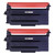 2 Go Inks XL Black Laser Toner Cartridges to replace TN3600XL High Capacity Compatible for Brother DCP, HL & MFC Printers
