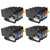 4 Go Inks Set of 4 Cartridges to replace Brother LC427 Compatible / non-OEM for Brother DCP & MFC Printers (16 Inks)