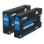 2 Go Inks Cyan Ink Cartridges to replace Canon PGI-1500XLC Compatible / non-OEM for PIXMA Printers
