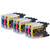 3 Go Inks Set of 3 C/M/Y  Ink Cartridges to replace Brother LC1240 & LC1220 Compatible / non-OEM for Brother DCP & MFC Printers (9 Inks)