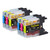 2 Go Inks Set of 3 C/M/Y Ink Cartridges to replace Brother LC1280 Compatible / non-OEM for Brother MFC Printers (6 Inks)
