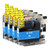 4 Go Inks Cyan Ink Cartridges to replace Brother LC125XLC  Compatible / non-OEM for  Brother DCP & MFC Printers