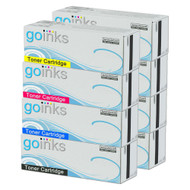 2 Go Inks Set of 4 Laser Toner Cartridges to replace HP CE320A / CE321A / CE322A / CE323A Compatible / non-OEM for HP Laserjet Pro Printers