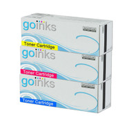1 Go Inks Set of 3 C/M/Y Laser Toner Cartridges to replace HP CE321A / CE322A / CE323A  Compatible / non-OEM for HP Laserjet Pro Printers