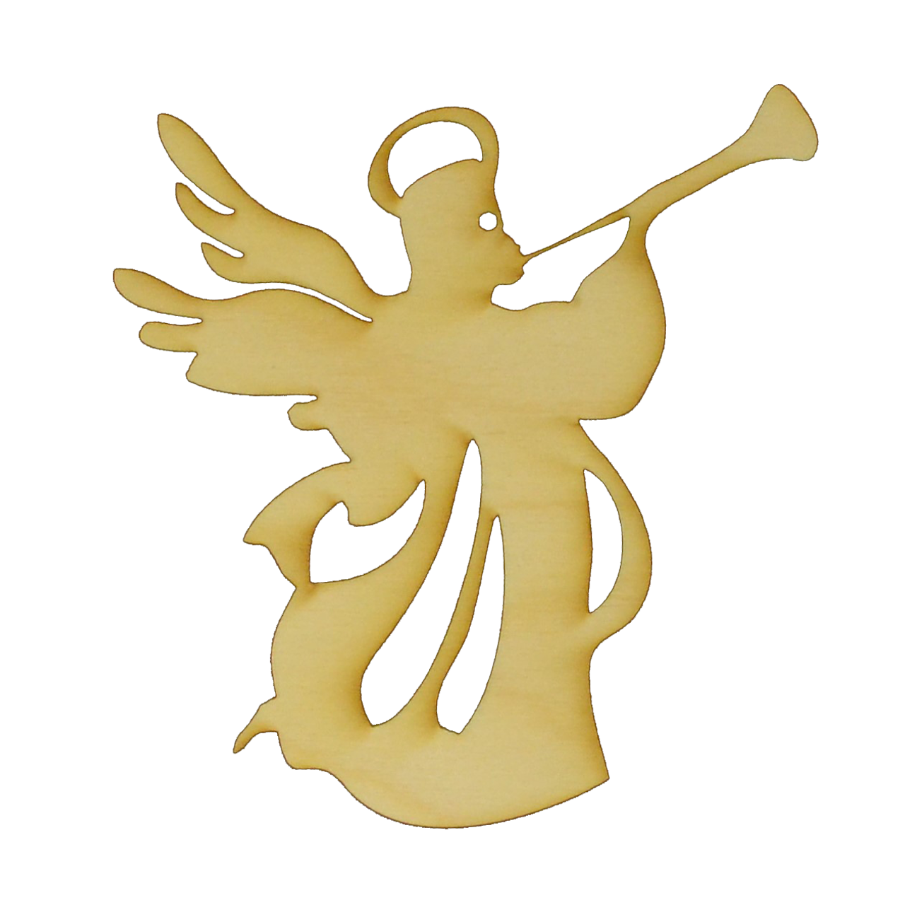 christmas tree angel cut out