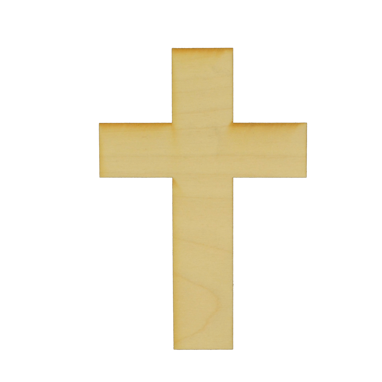 Rectangular Cross Wood Cutout / Package of 10