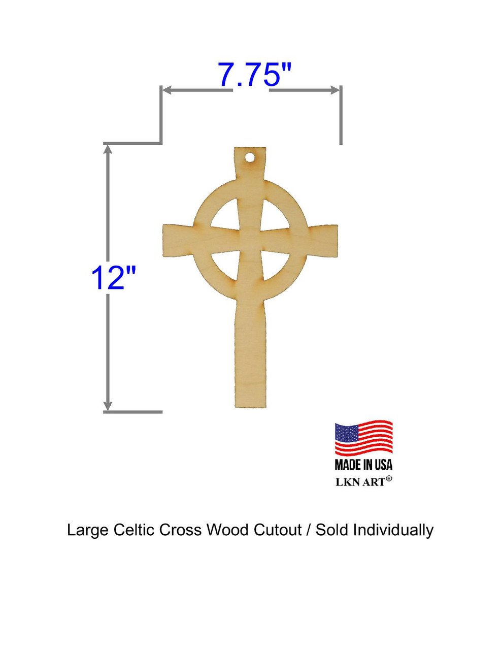 Celtic Cross Ornament — Catherine Sullivan Design