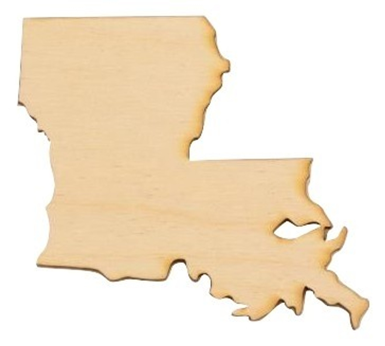 Wooden Alabama State Cutout - Craft Dealz
