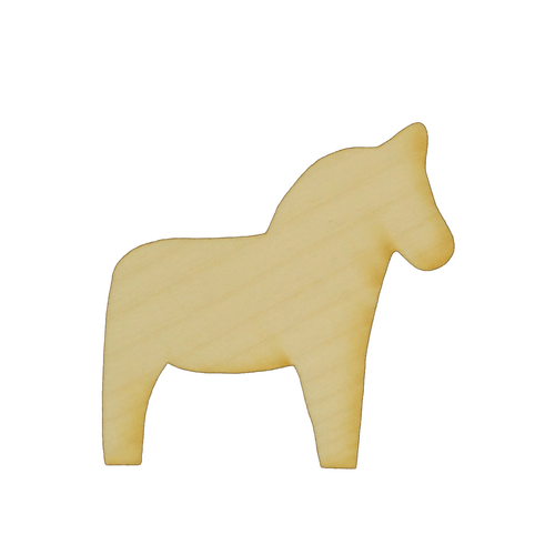 Dala Horse Wood Cutout