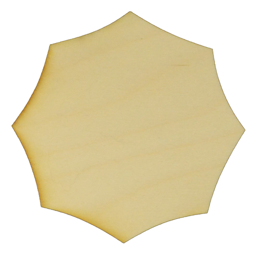 Beach Umbrella Wood Cutout