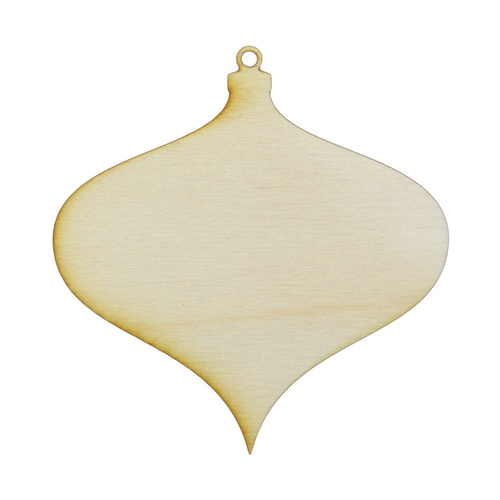 Christmas Ornament #2 Wood Cutout